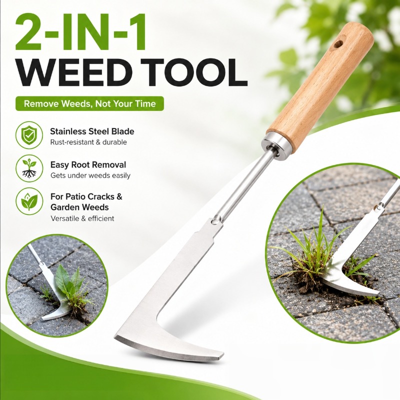 Gardening Tools Used For Weeding - Alat Penyiang Gulma dari Baja Anti