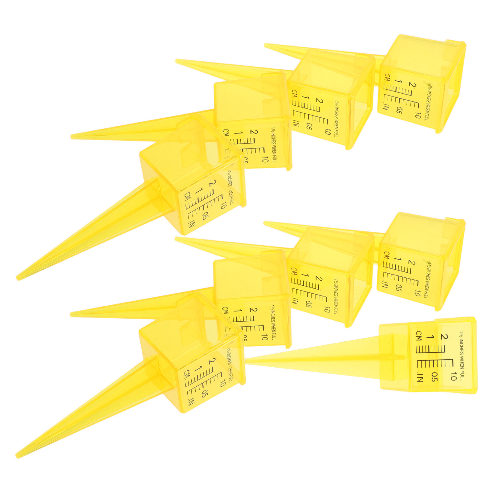 Gardening Tools Plastic - 9 buah Alat Pengukur Curah Hujan