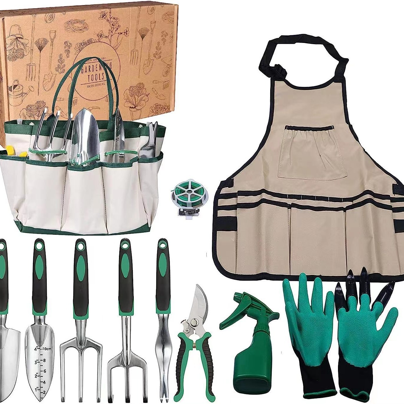 Gardening Tools Spade - 11 Pcs Set Peralatan Kebun dari