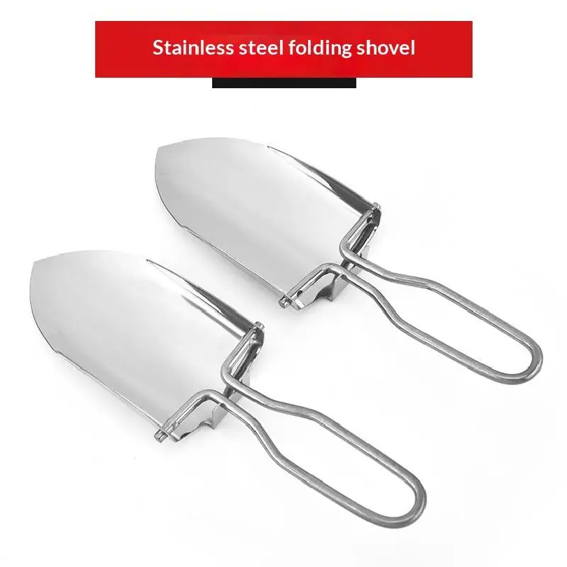 Gardening Tools Spade - Sekop Lipat Baja Tahan Karat 2