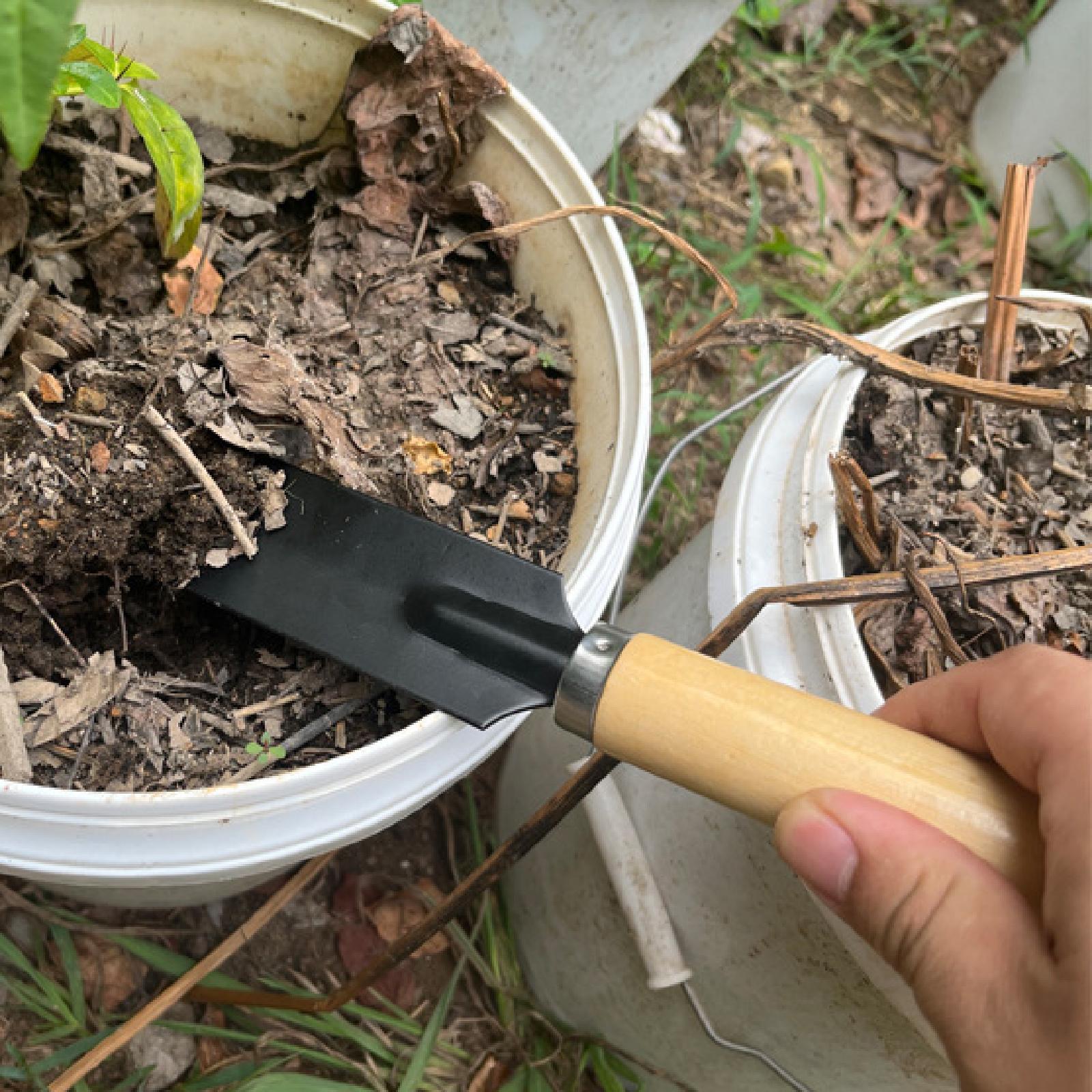 Gardening Tools Spade - Alat Penggali Sekop Kebun Kecil Gagang