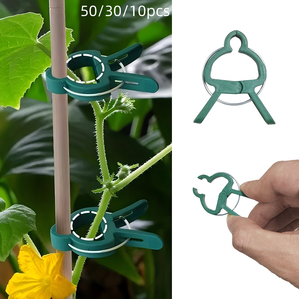 Essential Gardening Tools - 10/30/50 Buah Klip Tanaman Yang Dapat