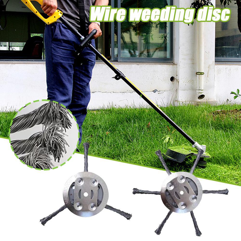Essential Gardening Tools - Kepala Pemotong Sikat Universal 6/3 Kepala