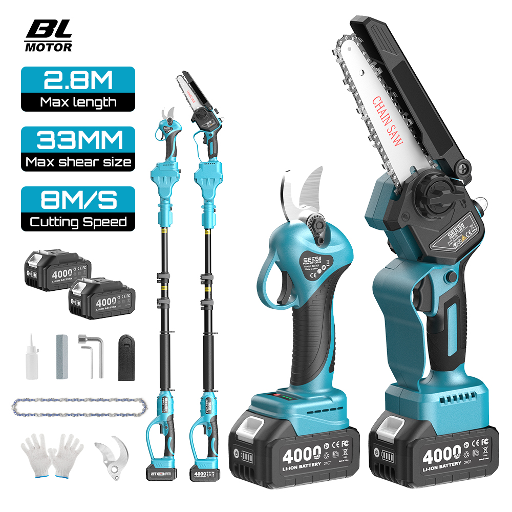Essential Gardening Tools - Seesii 3-in-1 Gunting Pangkas Dahan Tinggi