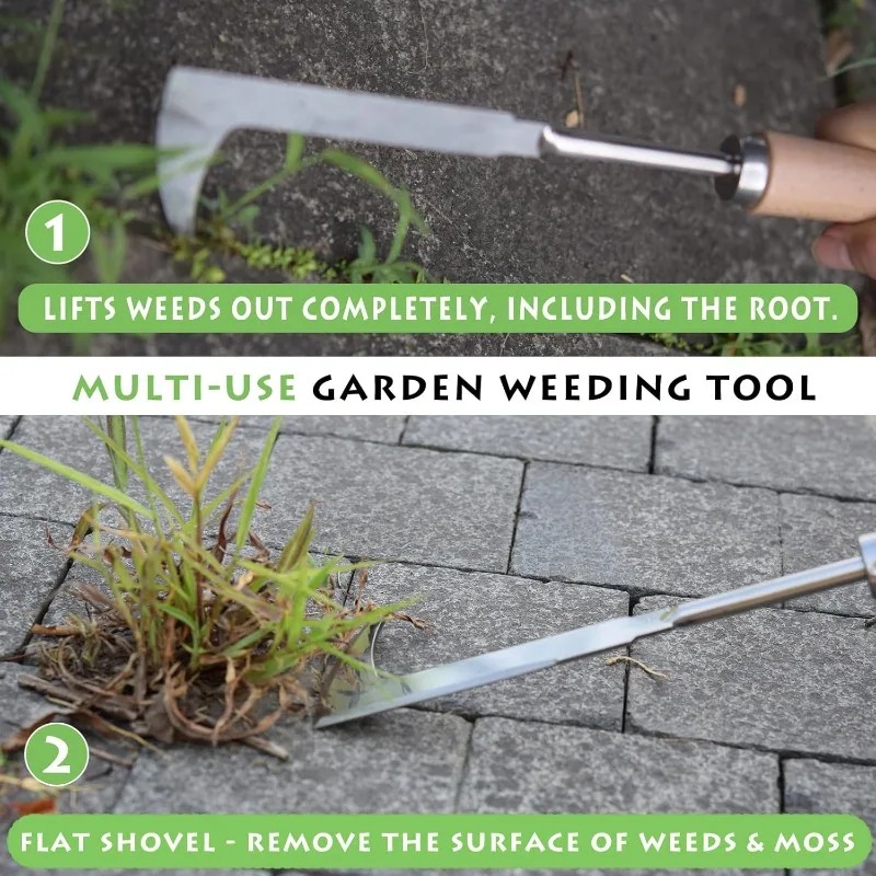 Alat Penyiang Gulma dari Baja  - Gardening Tools Used For Weeding ulasan dan harga