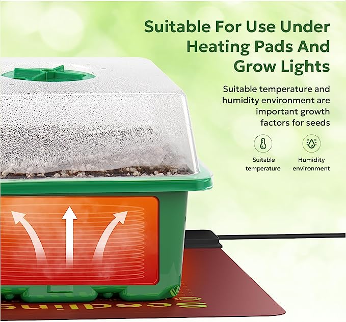 4 pak kotak pemula biji 40 kis - Seed Starter Trays ulasan dan harga