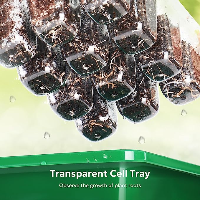 4 pak kotak pemula biji 40 kis - Seed Starter Trays ulasan dan harga