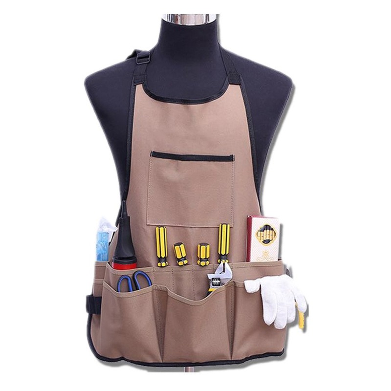 Celemek kerja kebun dengan sak - Gardening Tools Organiser ulasan dan harga