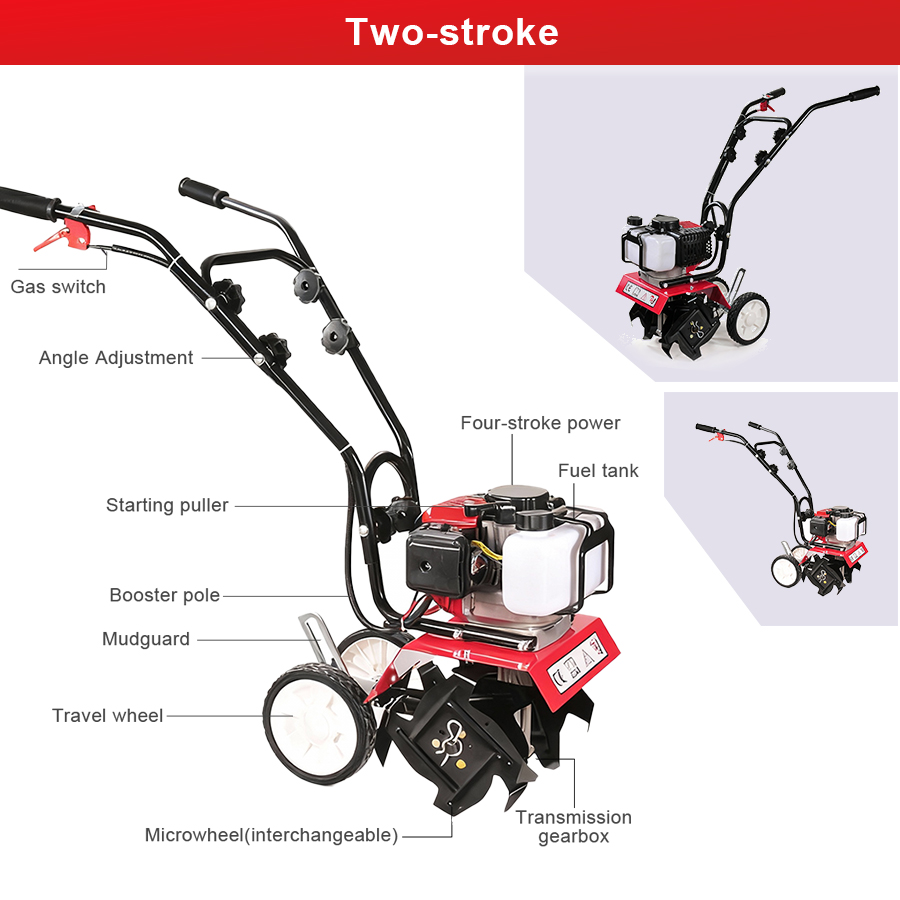Mesin Pengolah Tanah Mini Tung - Gardening Tools And Equipment ulasan dan harga