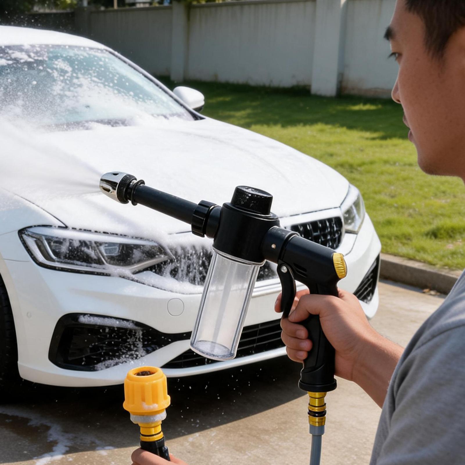 Nosel Semprotan Selang Taman D - Garden Hose Nozzle ulasan dan harga