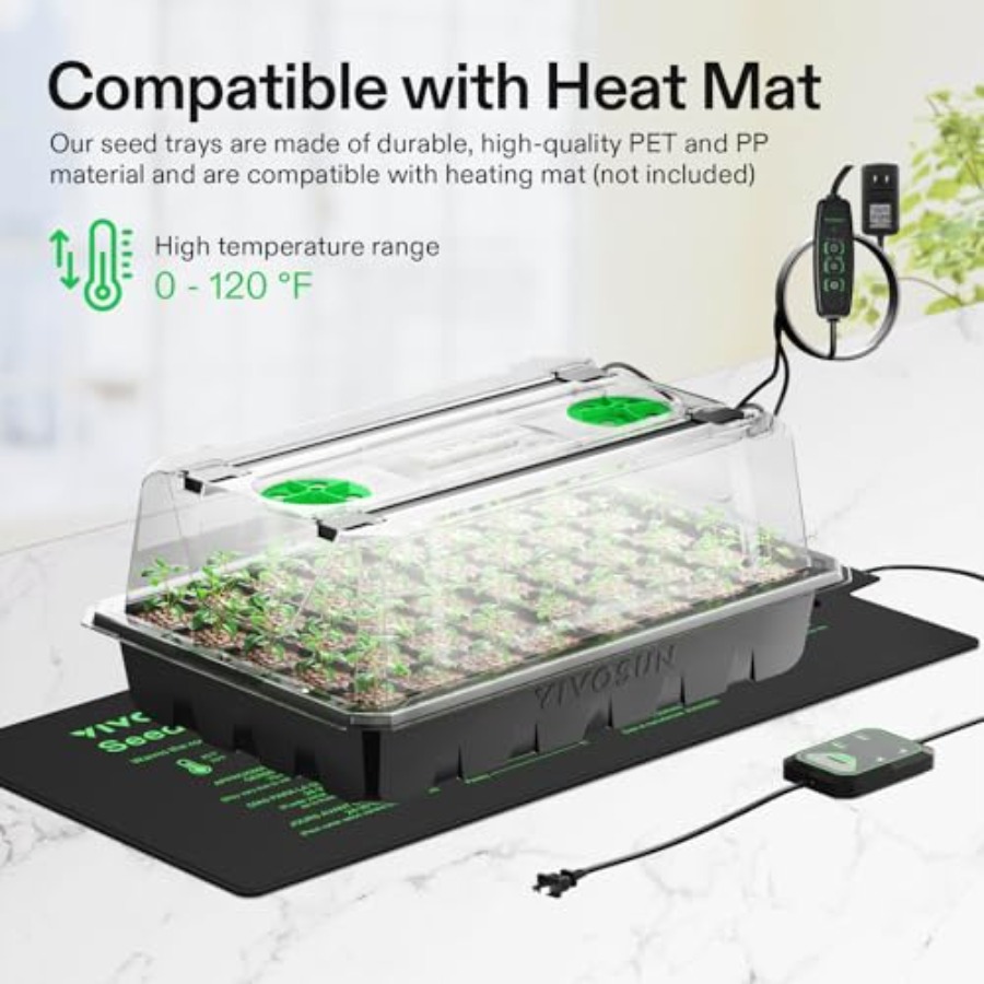 6-Pack Seed Starter Trays untu - Seed Starter Trays ulasan dan harga
