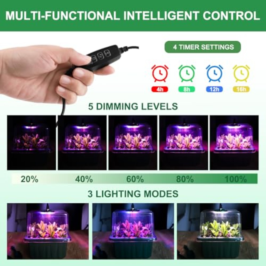 Baki Semai Benih dengan Lampu  - Seed Starter Trays ulasan dan harga