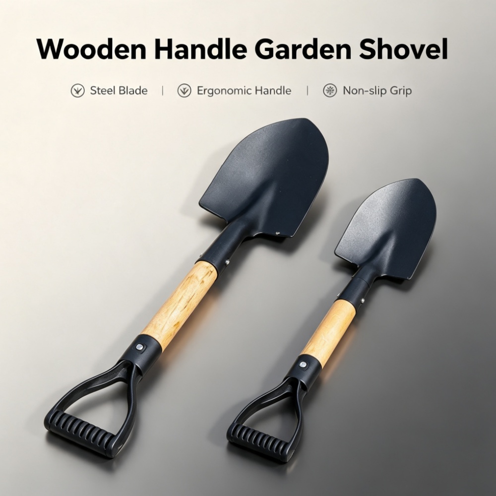 Sekop Baja Anti-Korosi dengan  - Gardening Tools Spade ulasan dan harga