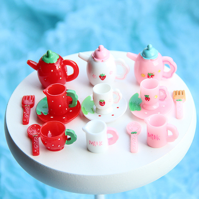 Set Teh Merah Muda Miniatur Pa - Essential Gardening Tools ulasan dan harga