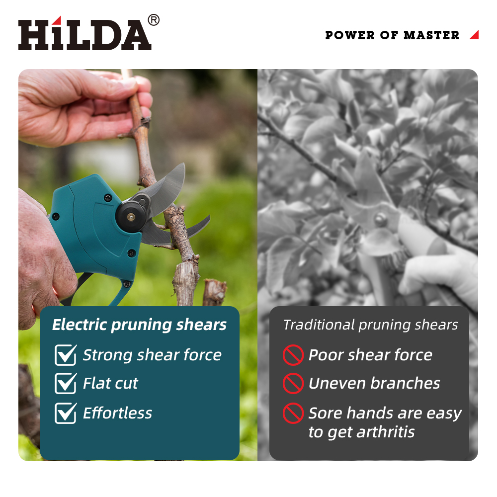 HILDA 18V Gunting Pemangkas Li - Essential Gardening Tools ulasan dan harga