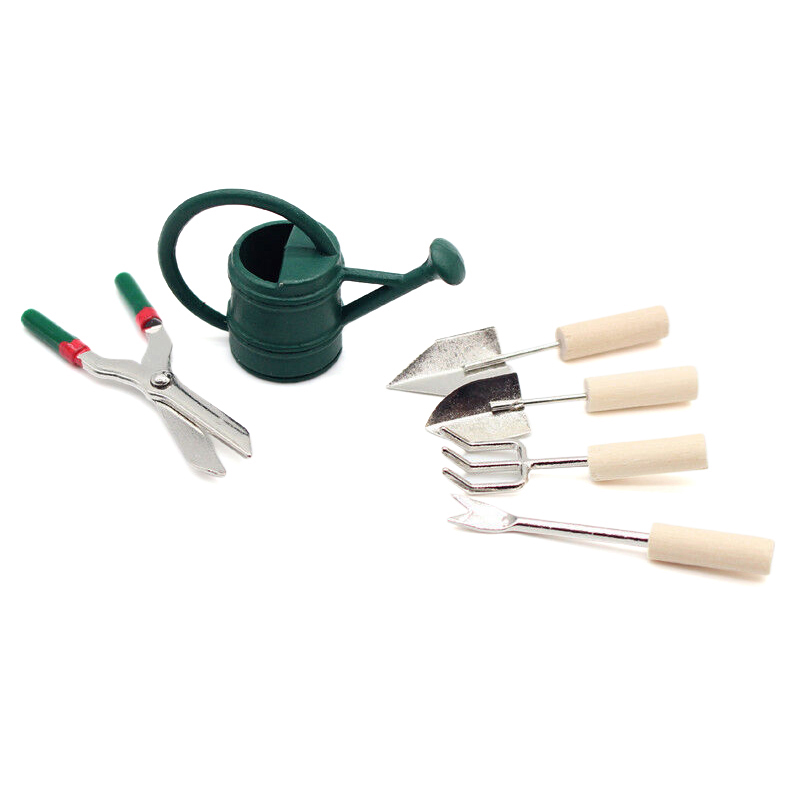 1/12 Set Alat Berkebun Miniatu - Gardening Tools Kit ulasan dan harga