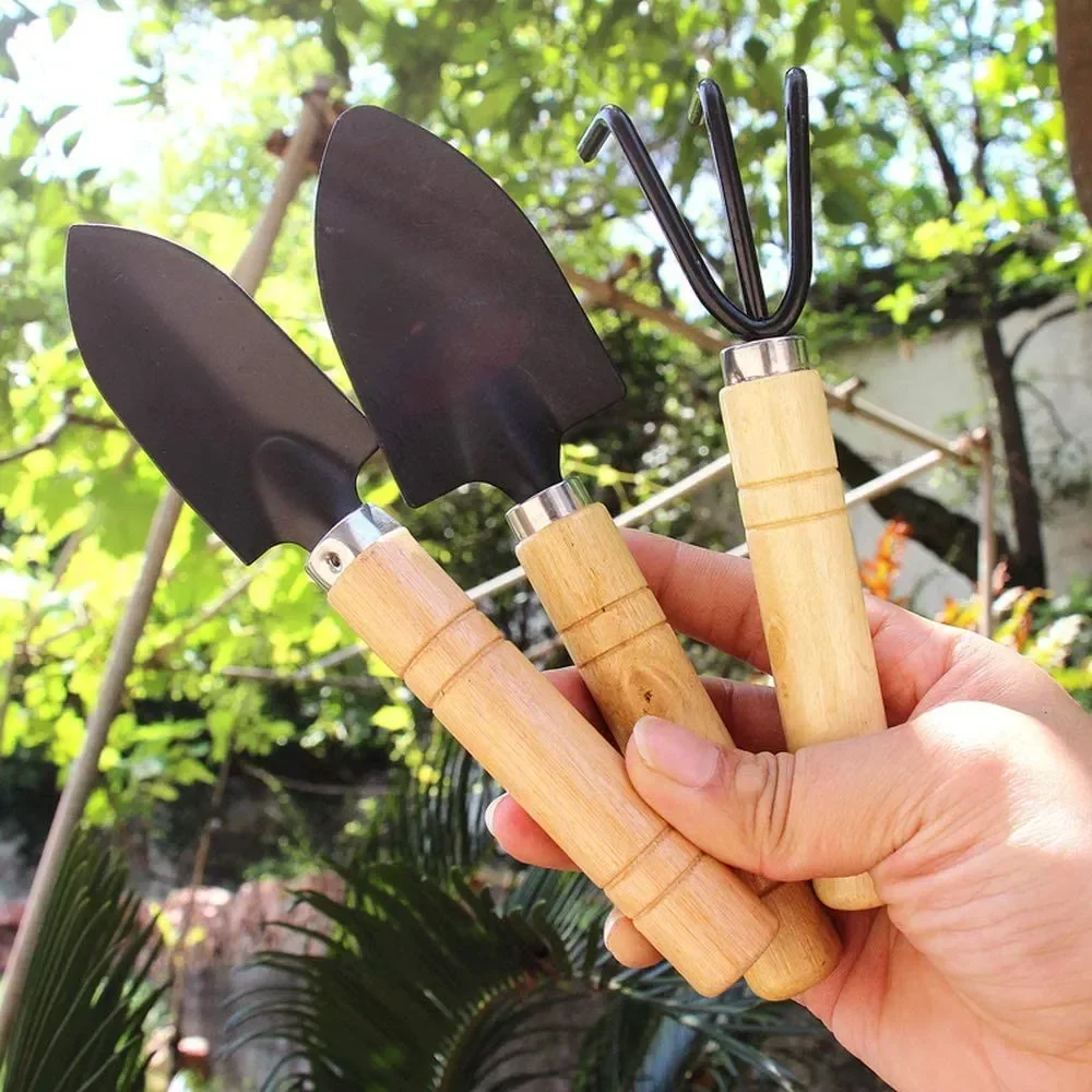 3Pcs/Set Peralatan Taman Mini  - Gardening Tools Shop ulasan dan harga