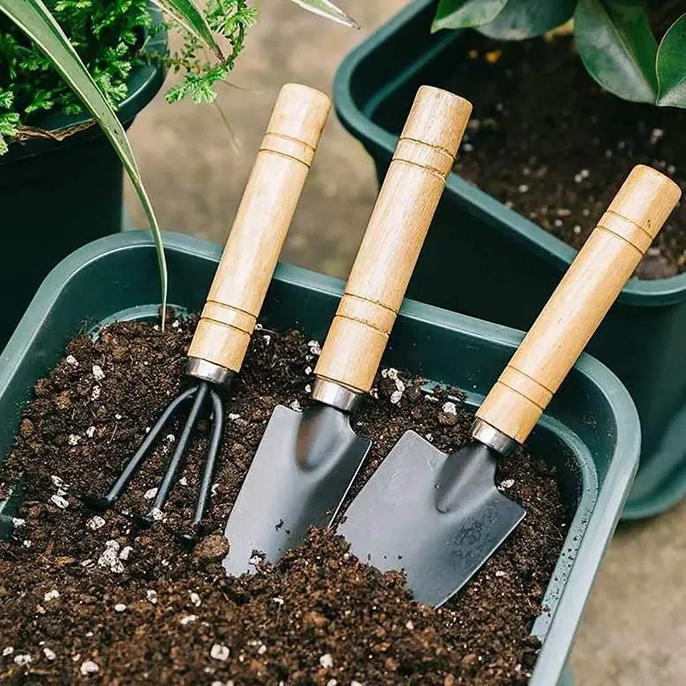 3Pcs/Set Peralatan Taman Mini  - Gardening Tools Shop ulasan dan harga