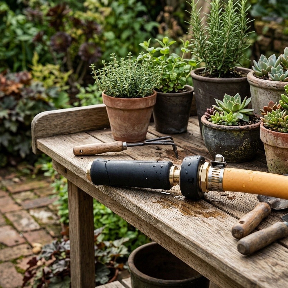 Nosel Selang Kuningan Dirancan - Garden Hose Nozzle ulasan dan harga