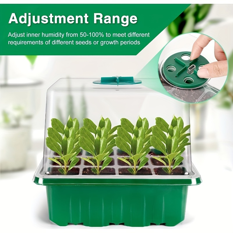 Lampu Tumbuh LED Tanaman Taman - Seed Starter Trays ulasan dan harga
