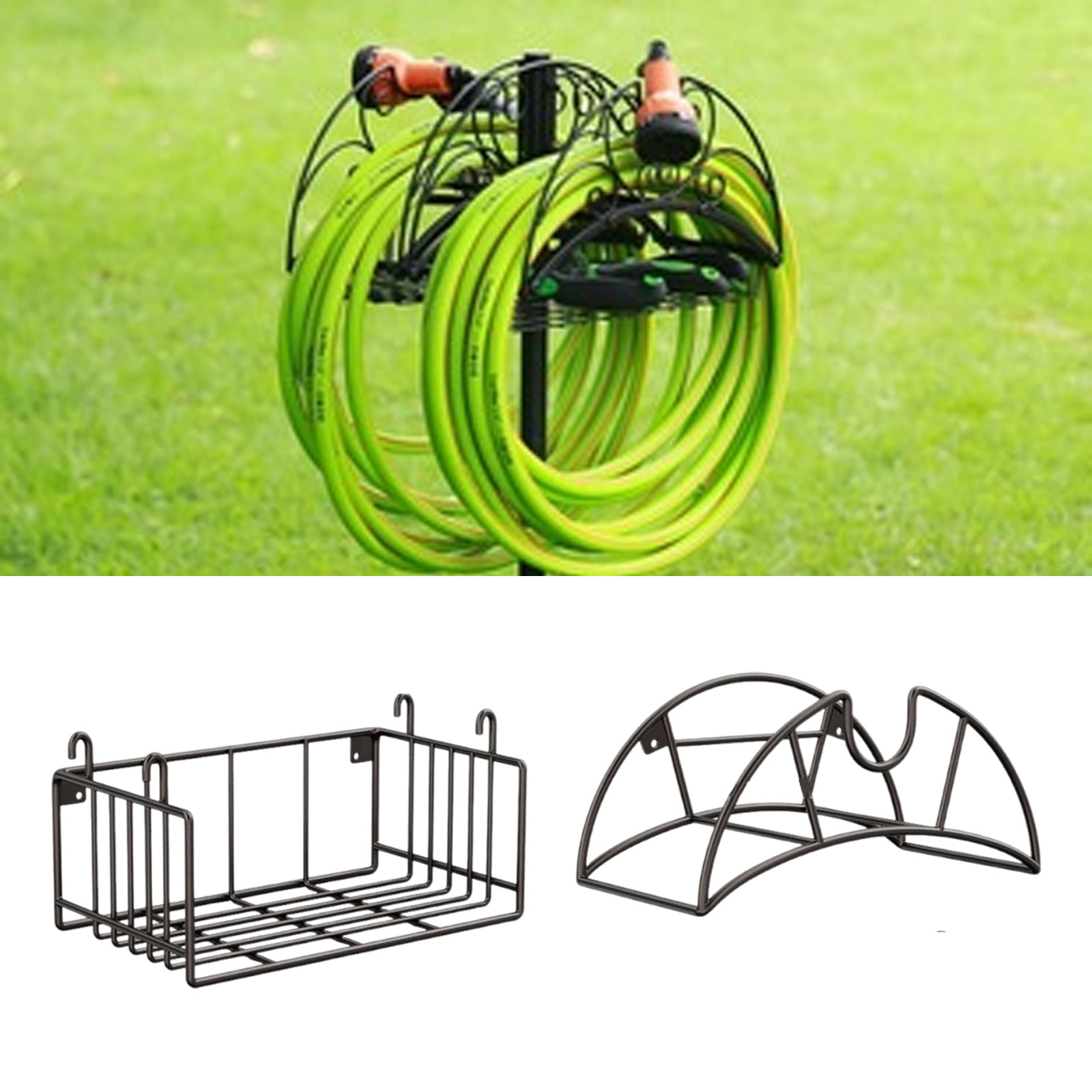 Tempat Selang Taman Terpasang  - Gardening Tools Organiser ulasan dan harga