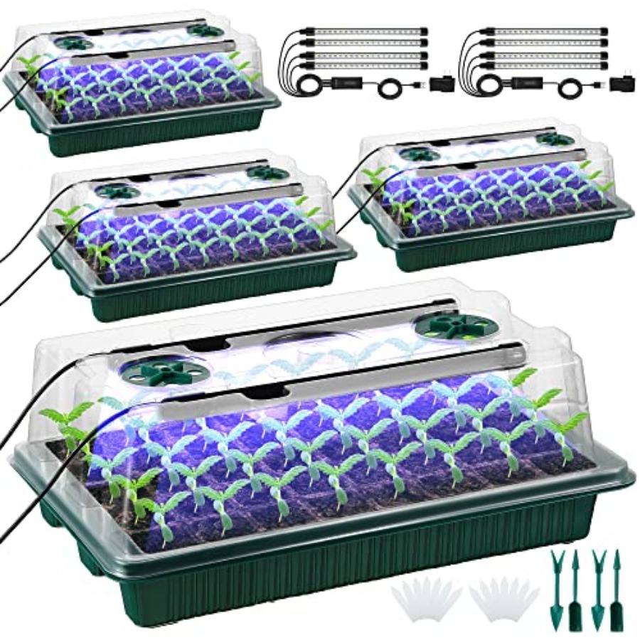 Baki Semai Benih dengan Lampu  - Seed Starter Trays ulasan dan harga